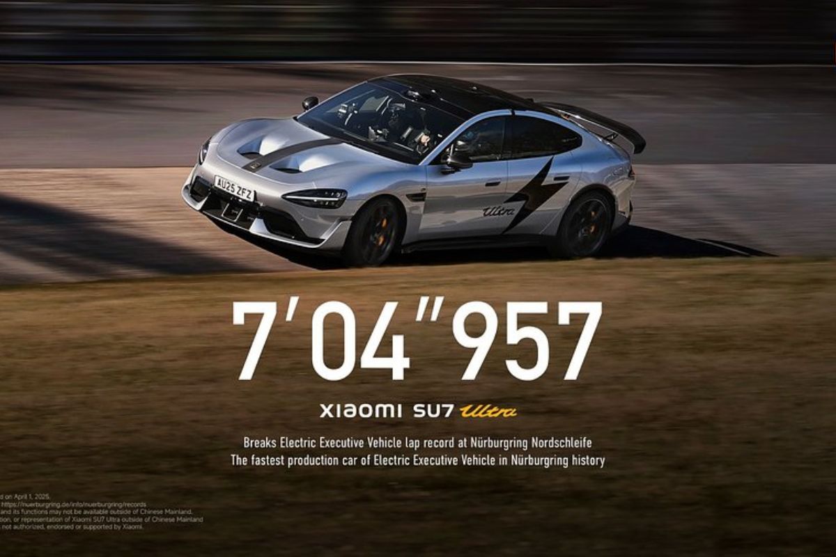 Xiaomi SU7 Ultra com recorde de volta no circuito de Nürburgring 2 Xiaomi SU7 Ultra