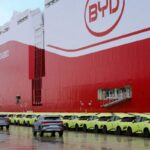 Primeiros 900 BYD Dolphin da Tailândia para a Europa 9 BYD Xi'an