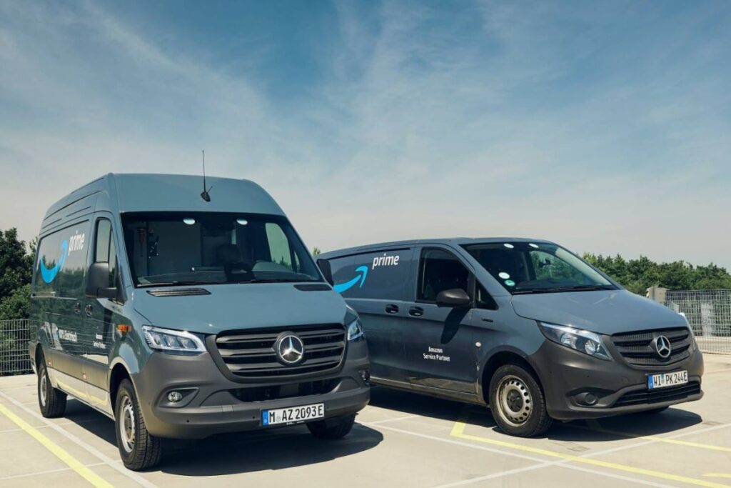 Veículos comerciais: eletrificação ganha força na Europa, mas ritmo ainda não convence 3 carrinhas elétricas Amazon veículos comerciais