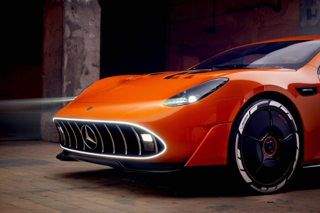Mercedes-AMG Concept GT XX: mais de 1.360 cv e tecnologia F1 4 mercedes amg concept XX frente