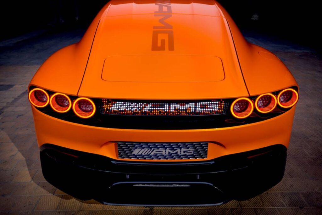 Mercedes-AMG Concept GT XX: mais de 1.360 cv e tecnologia F1 5 mercedes amg concept XX traseira