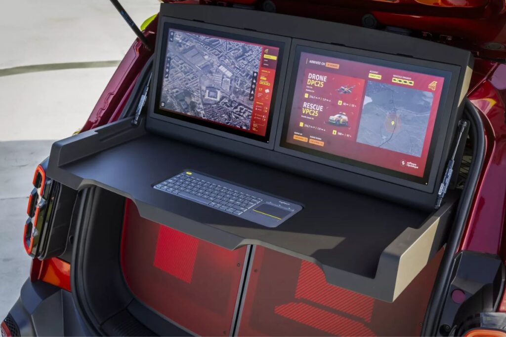 Vision 4rescue: Renault reinventa o carro de emergência 12 vision 4rescue comando