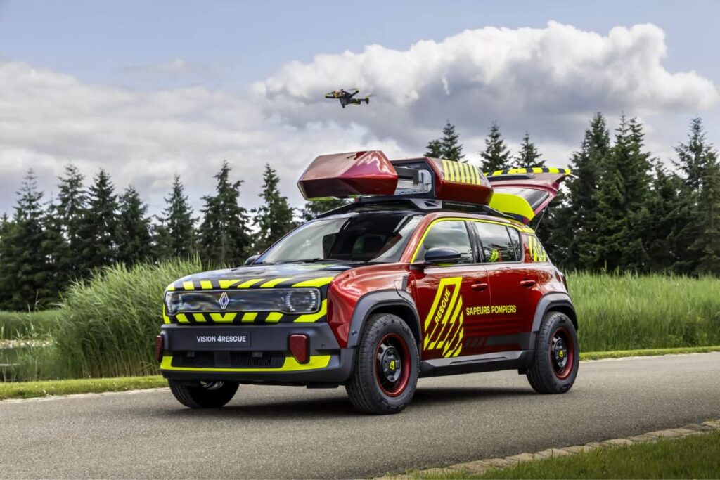 Vision 4rescue: Renault reinventa o carro de emergência 3 Vision 4rescue
