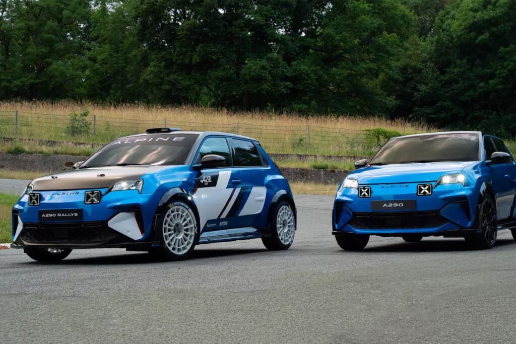 Alpine A290 Rallye: o elétrico de competição para os ralis do futuro 3 Alpine A290 Rallye