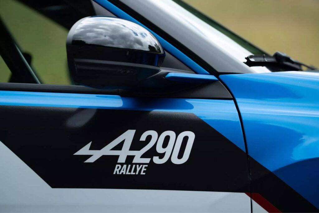 Alpine A290 Rallye: o elétrico de competição para os ralis do futuro 7 Alpine A290 Rallye