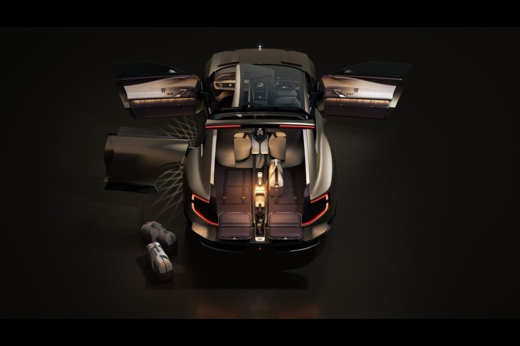 Bentley EXP 15: conceito mostra luxo do futuro 100% elétrico 9 Bentley concept portas