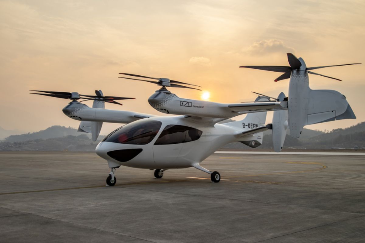 Emirados Árabes Unidos encomendam 350 aviões eVTOL 2 O E20 eVTOL