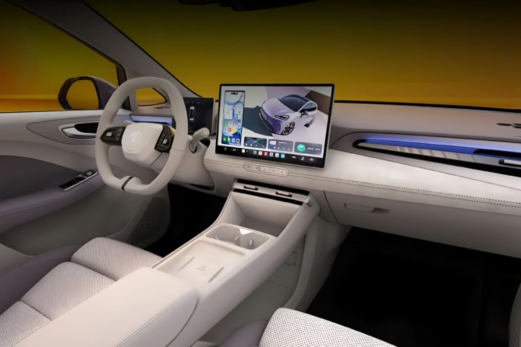 MG4 EV 2025: marca revela primeiras imagens do interior 5 MG4 EV 2025