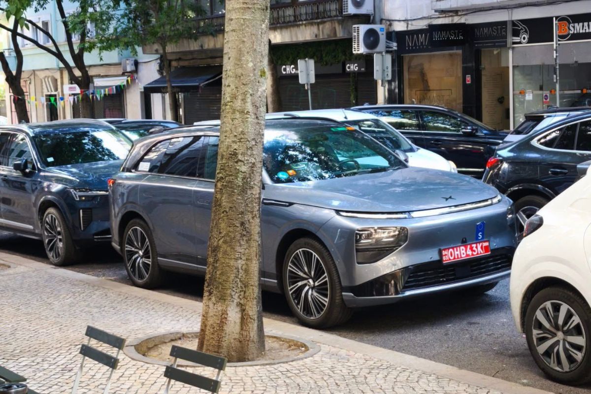 Novo Xpeng G9 apanhado em testes de condução autónoma em Lisboa 2 Xpeng G9 testes