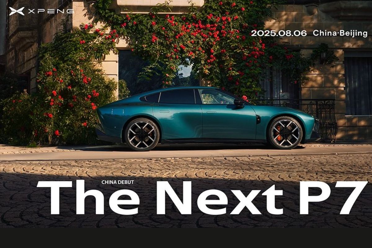 Novo XPeng P7: estreia marcada para 6 de agosto com chip AI Turing 2 Xpeng P7