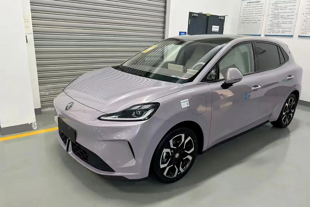 Novo MG4 EV fotografado pela primeira vez na China 2 novo MG4 EV