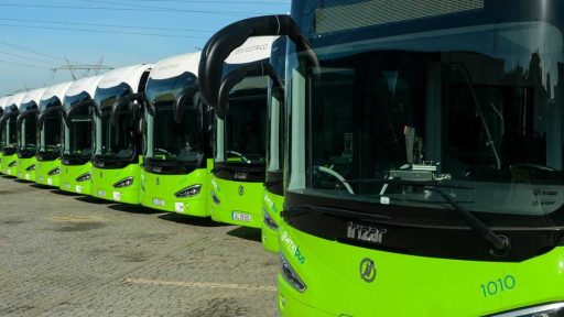 Guimarães já só tem autocarros elétricos a circular 11 autocarros elétricos Guimarães