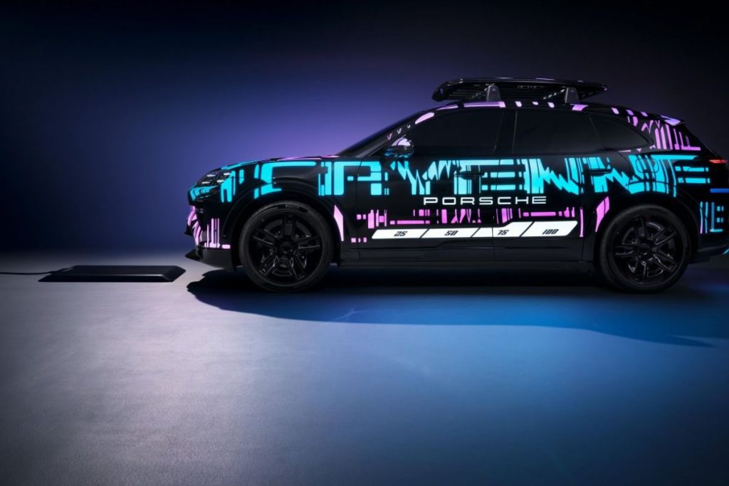 Porsche Cayenne Electric vai ter carregamento por indução 4 carregamento por indução