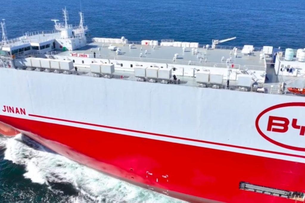 Flotilha da BYD com capacidade para 1 milhão de carros por ano 4 flotilha da BYD