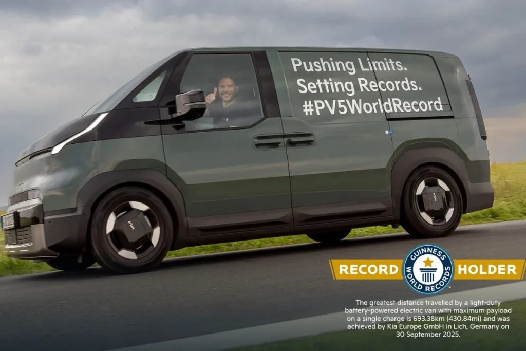 Carros elétricos são os mais vendidos em outubro 6 Kia PV5 Cargo