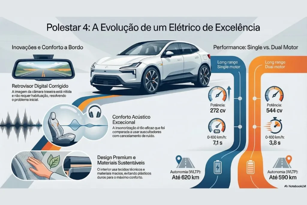 Polestar 4: a marca sueca ouviu os clientes 3 Polestar 4 Inofgrafia