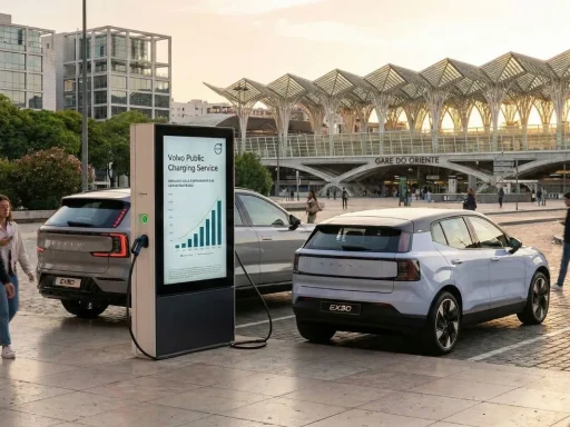 A eletrificação está a fazer o seu caminho 3 Eletrificação volvo. imagem gerada por ia