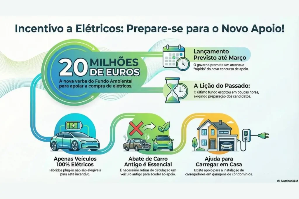 Novo incentivo à compra de carros elétricos chega até março 4 incentivo à compra infografia