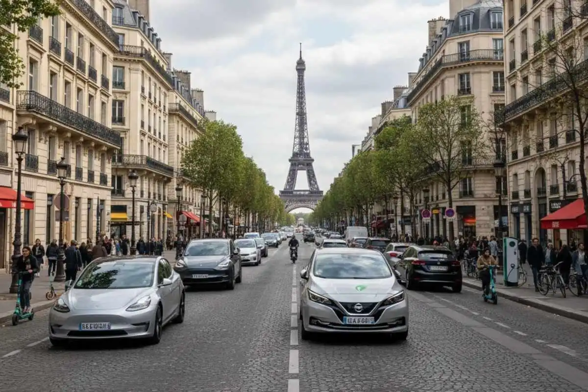 Carros elétricos foram 19,3% das vendas na UE em janeiro 2 carros elétricos Europa