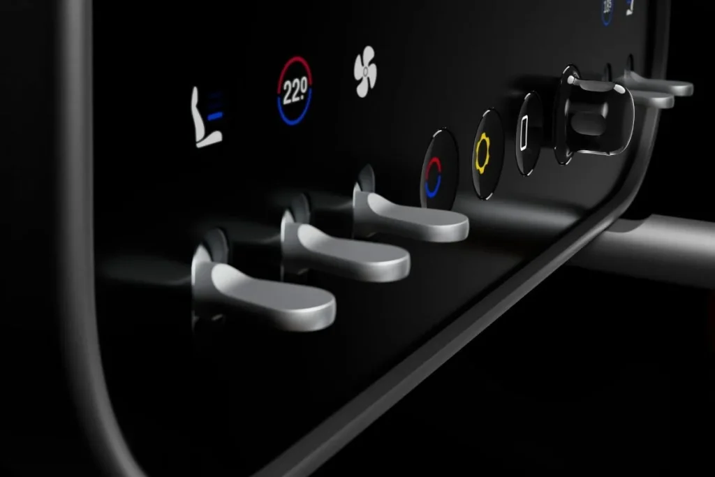 Ferrari Luce: o primeiro elétrico de Maranello é feito para ser tocado 7 Ferrari Luce botões