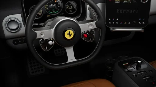 Ferrari Luce: o primeiro elétrico de Maranello é feito para ser tocado 6 O cockpit do ferrari luce