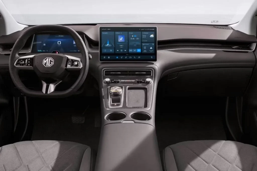 Novos MG4 EV e MGS6 EV chegam a Portugal 5 Interior do MGS6 EV