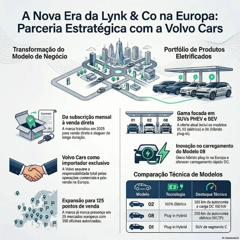Volvo Cars assume distribuição da Lynk & Co na Europa 3 Lynk & Co infografia