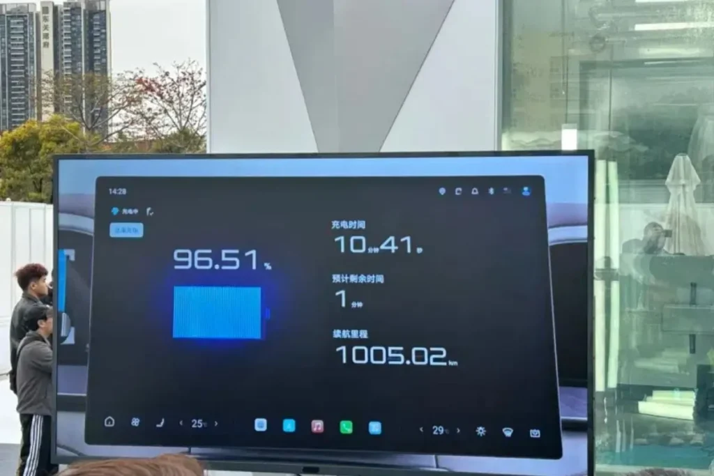 Blade Battery 2.0 da BYD carrega de 10% a 97% em 9 minutos 3 blade battery 2.0 BYD carrega em 5 minutos