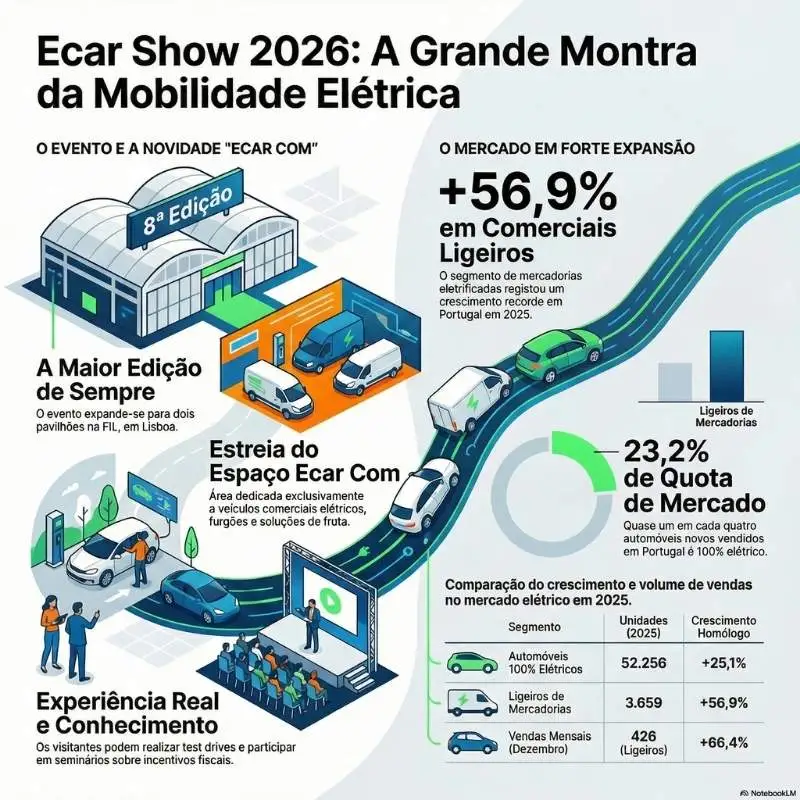 Ecar Show regressa com maior edição de sempre e espaço para comerciais elétricos 7 Ecar Show infografia