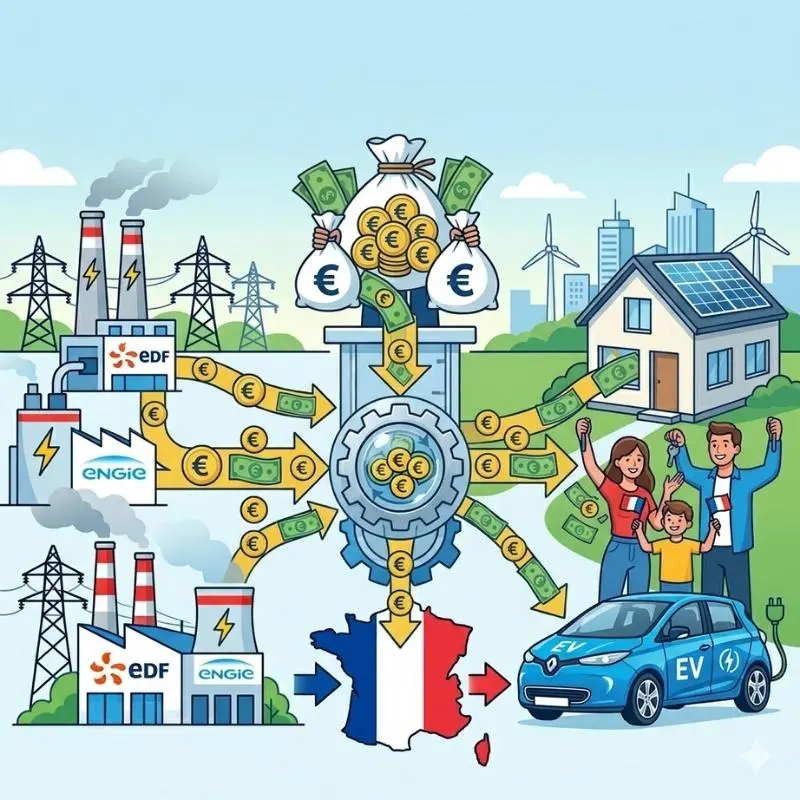 Apoios à compra de carros elétricos em França pagos pelos fornecedores de energia 2 Imagem ilustrativa do apoio à compra de carros elétricos em frança