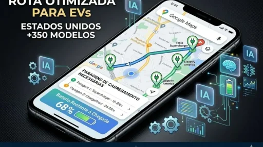 Google Maps passa a planear viagens de carro elétrico com IA 12 Google Maps