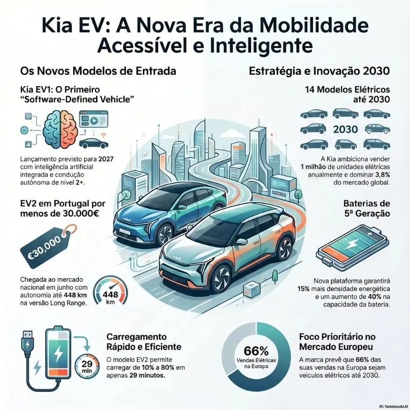 Kia EV1 confirmado: é o primeiro carro definido por software da marca 4 Kia EV1 infografia