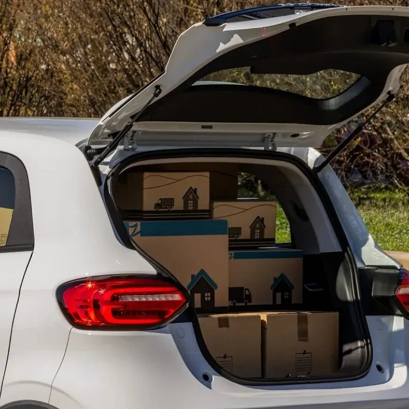 Leapmotor T03 comercial chega a 15.435 euros + IVA 3 Pormenor do espaço de carga do Leapmotor T03 comercial