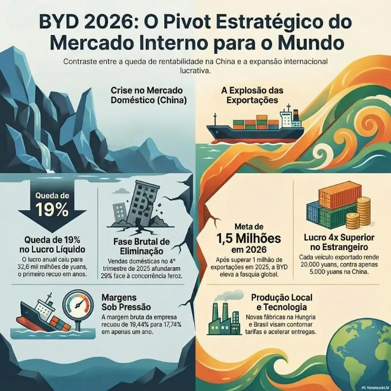 BYD eleva meta de exportações para 1,5 milhões em 2026 4 Exportações byd infografia