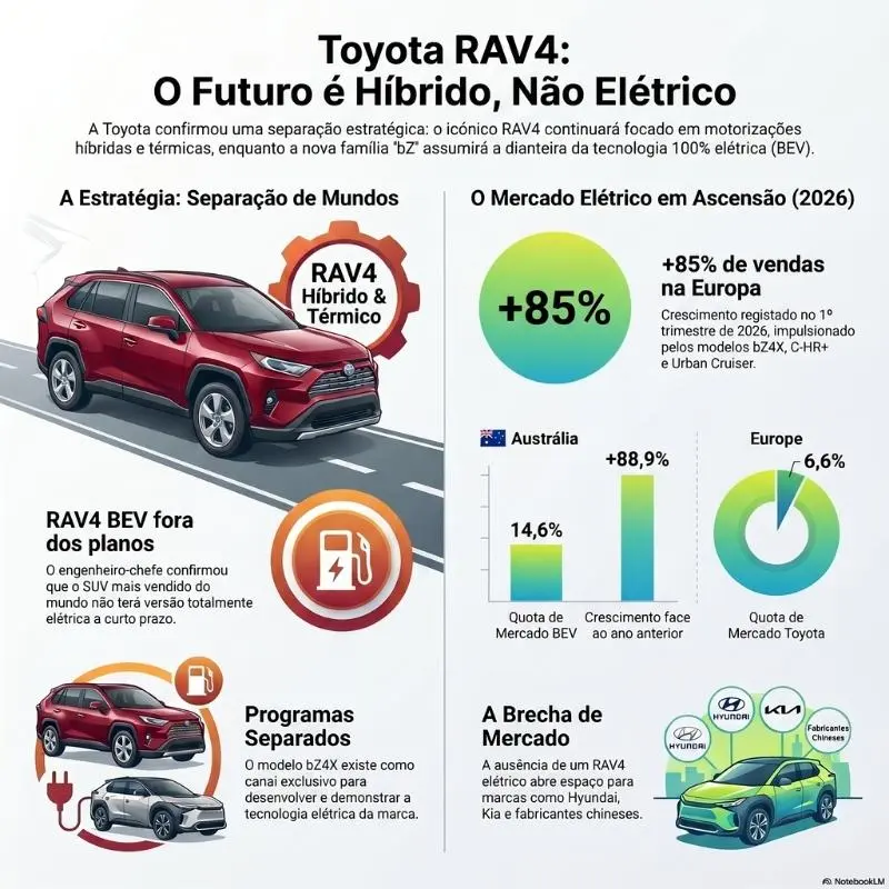 Toyota sem planos para um RAV4 elétrico 4 Toyota RAV4