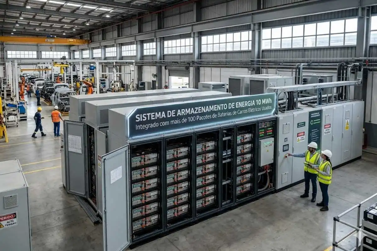 As baterias dos carros elétricos ganham segunda vida: a nova indústria de milhares de milhões que está a nascer 2 baterias