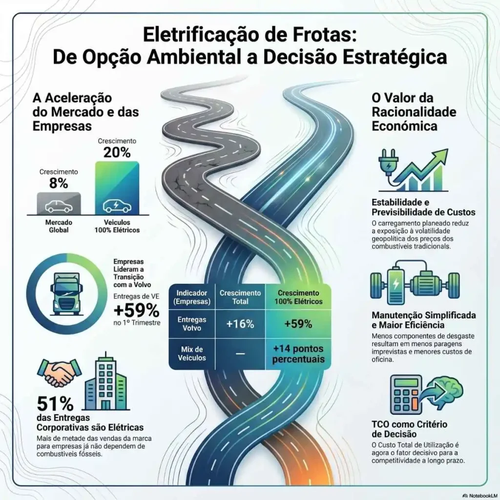 Eletrificação das frotas: uma decisão estratégica que já não pode esperar 6 Frotas infografia