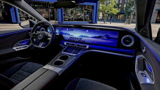 Mercedes-Benz C-Class elétrico: o interior revela-se antes da estreia mundial 8 C-Class elétrico