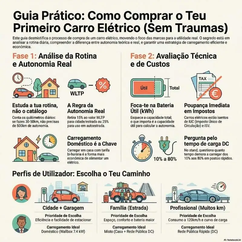 Guia para comprar o primeiro carro elétrico sem traumas 4 Já conheces? infografia