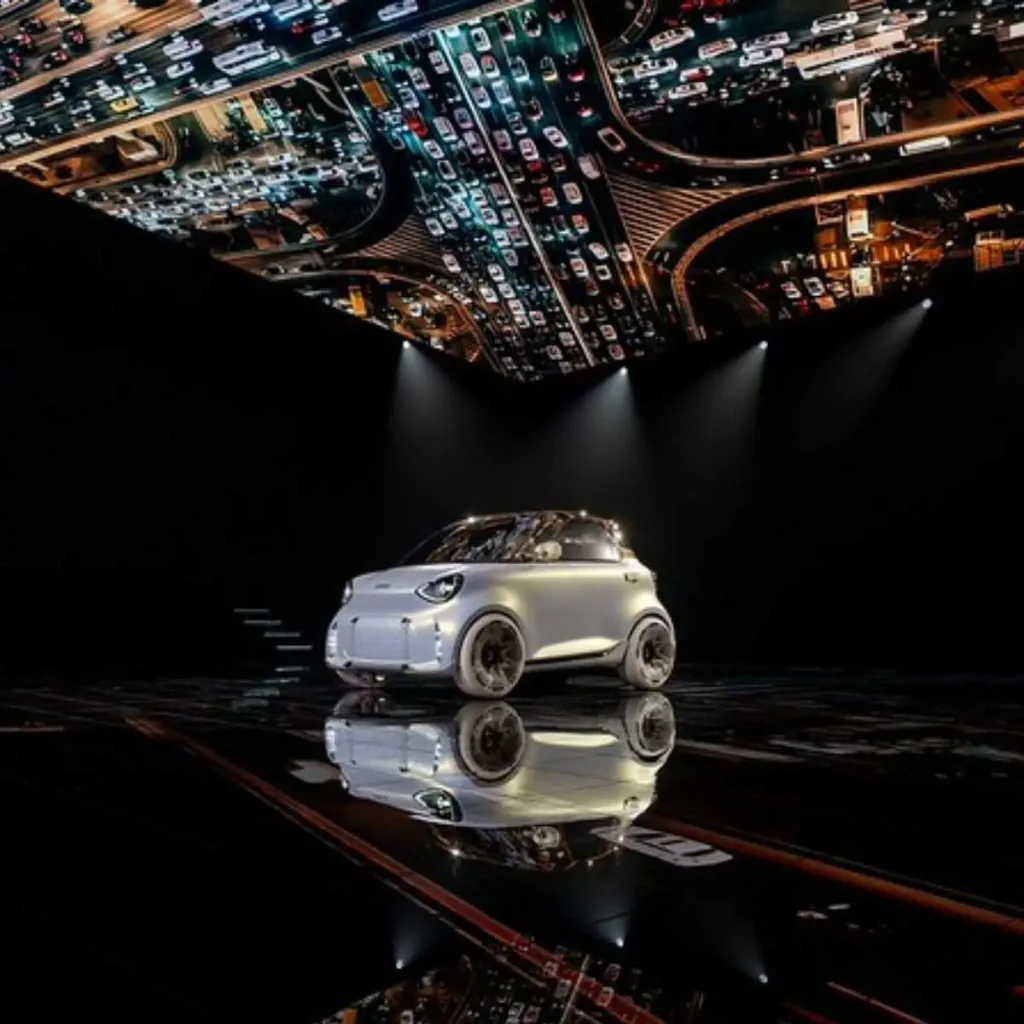 smart Concept #2 antecipa novo fortwo elétrico 3 O Smart Concept #2