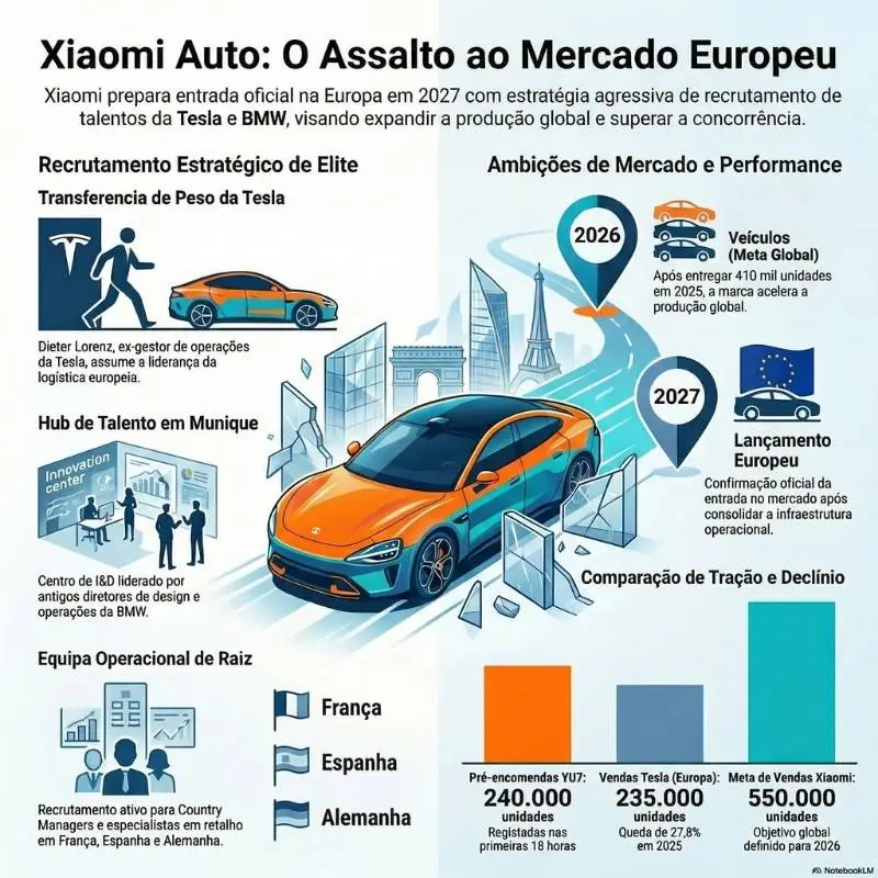 Xiaomi recruta responsável da Tesla para liderar logística na Europa 4 Xioami recruta infografia