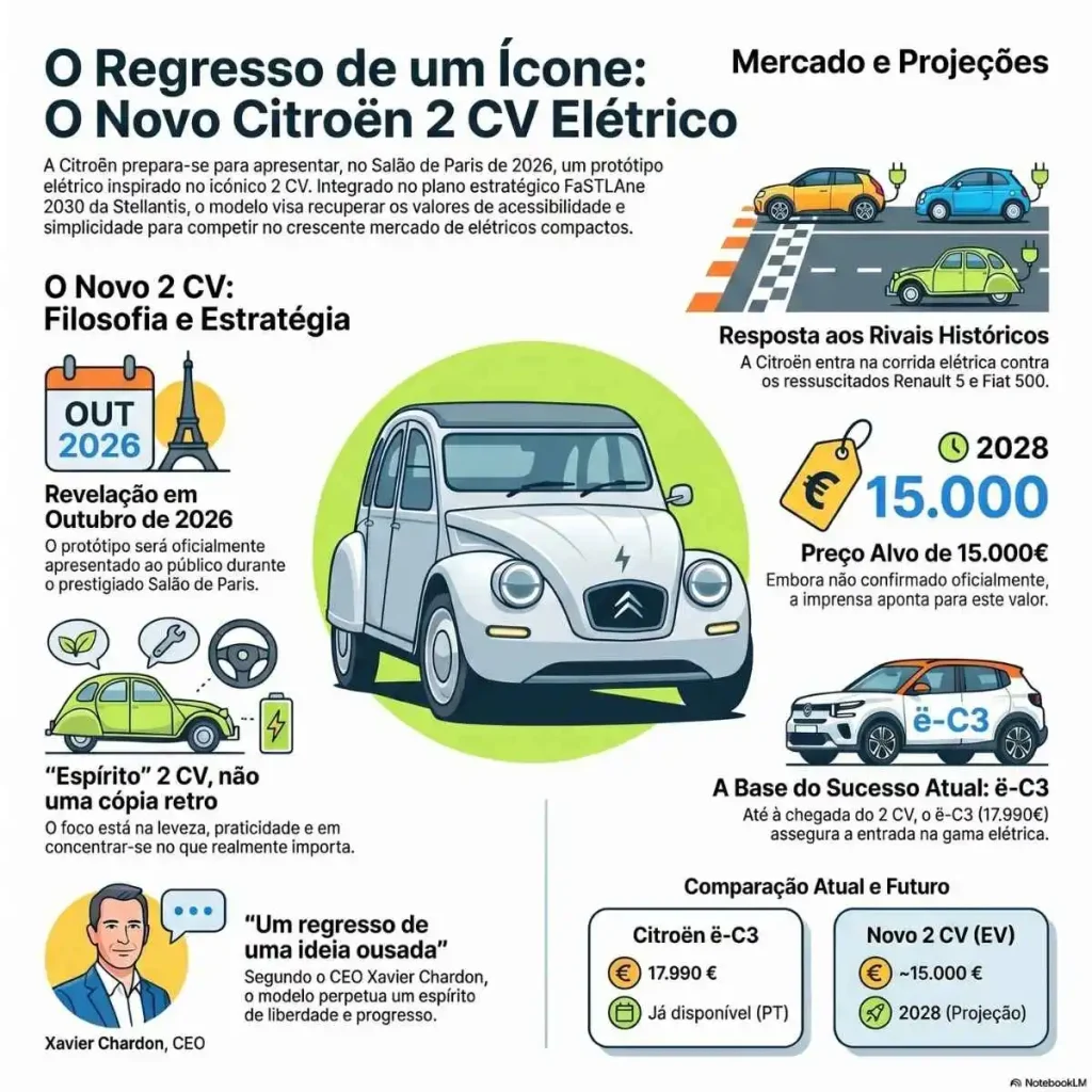 Citroën confirma 2 CV elétrico e revela o protótipo em Paris 7 2 CV infografia