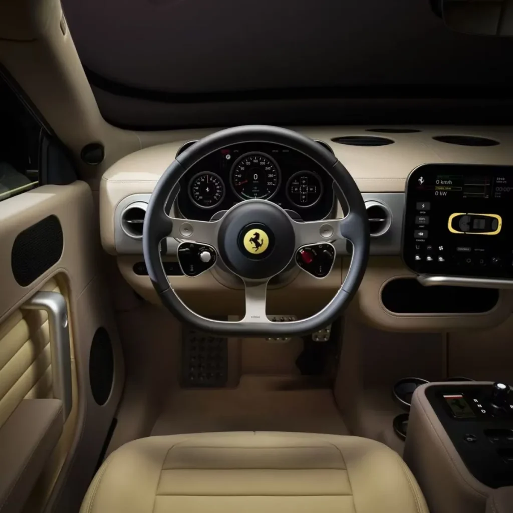 Ferrari Luce: o primeiro elétrico de Maranello tem 1.050 cv 10 Ferrari Luce