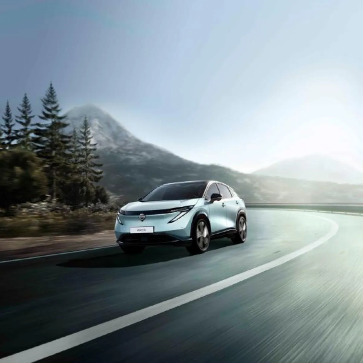 Nissan Ariya é renovado com nova frente e função V2L 2 O Nissan Ariya 2026