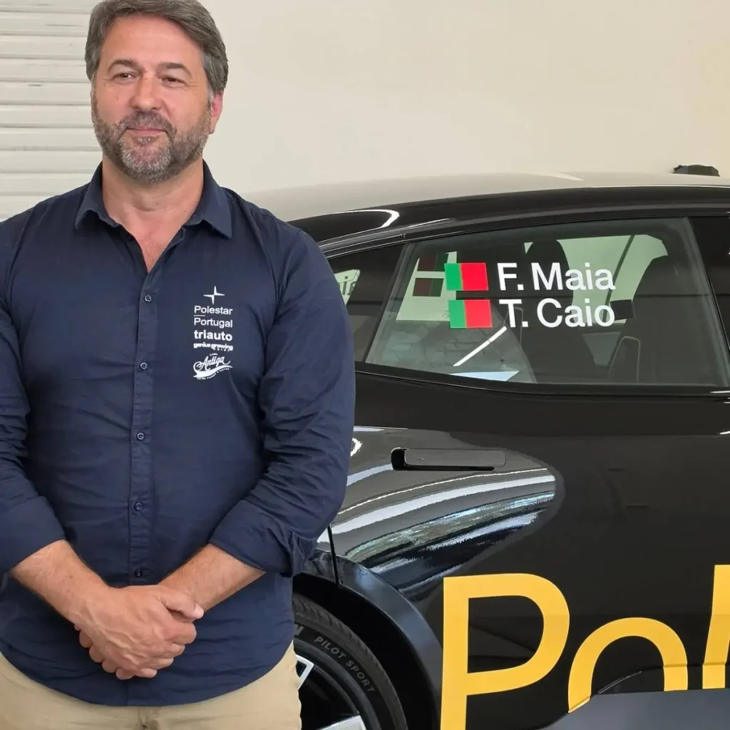 Polestar está a crescer a 40% em 2026 mas meta é cautelosa 10 Filipe Maia, piloto do Polestar 4