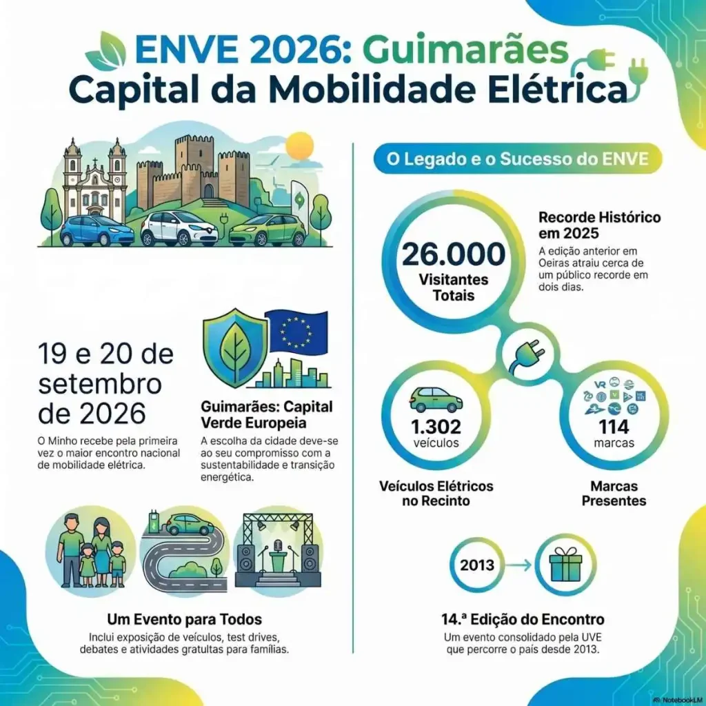 ENVE 2026 muda-se para Guimarães, Capital Verde Europeia 7 ENVE 2026 infografia