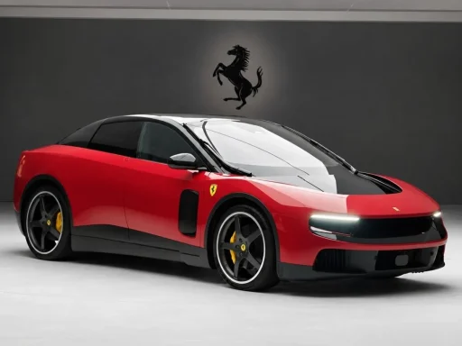 Ferrari Luce esgota na China. 88 unidades compradas em horas 5 Ferrari Luce com o símbolo do cavalino rampante por trás
