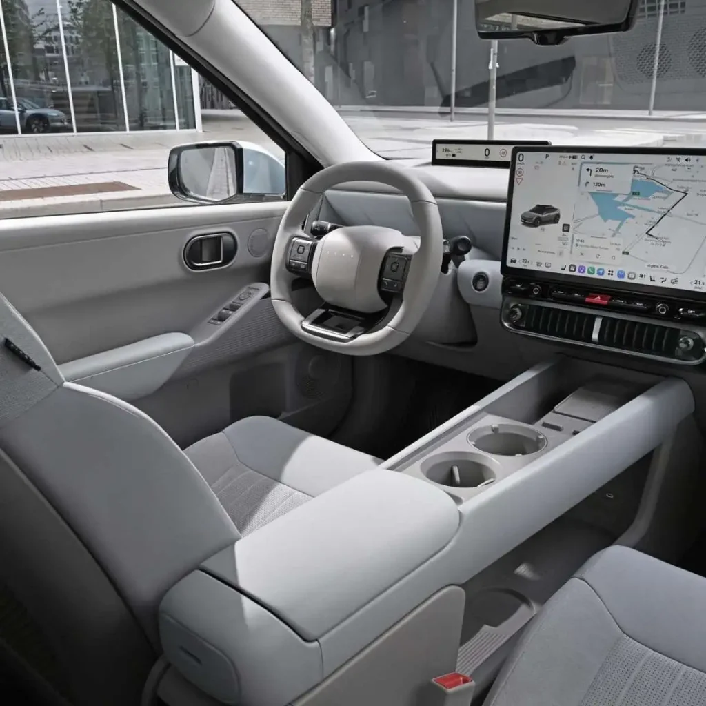 Hyundai IONIQ 3 mostra-se à Europa 4 interior do IONIQ 3