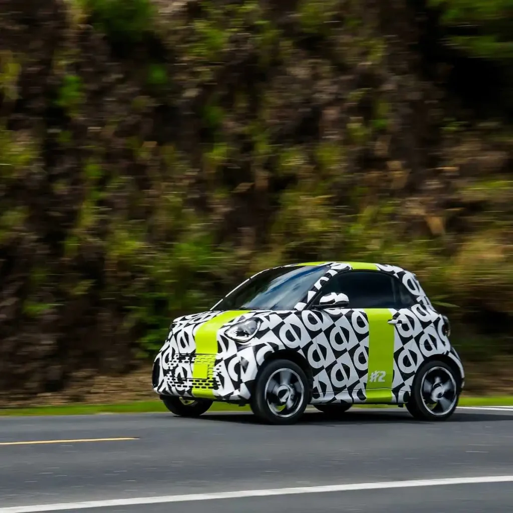 smart #2: pequeno citadino entra em testes de estrada 3 smart #2 camuflado em teste de estrada