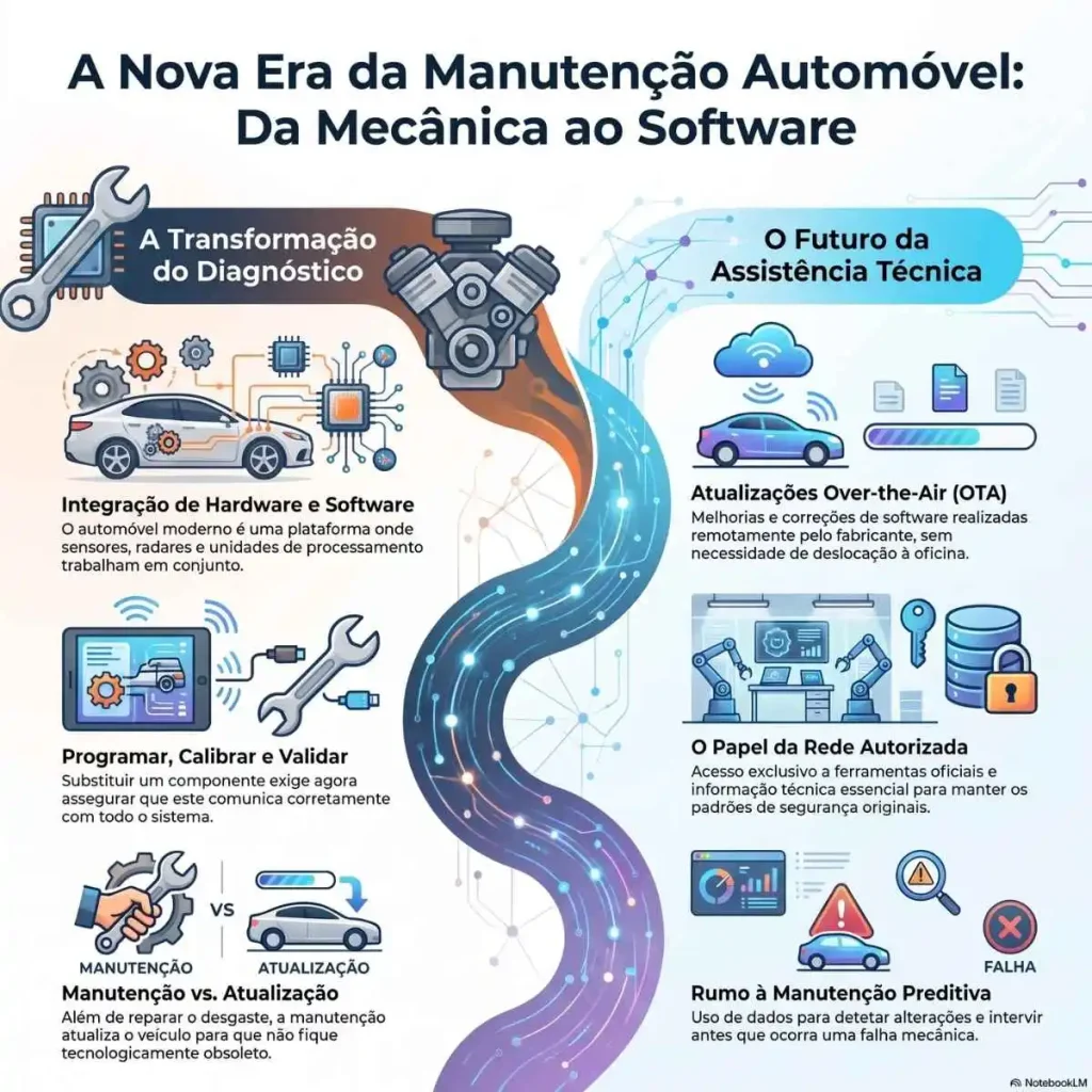O automóvel mudou. A forma de cuidar dele também. 6 manutenção elétrico volvo infografia